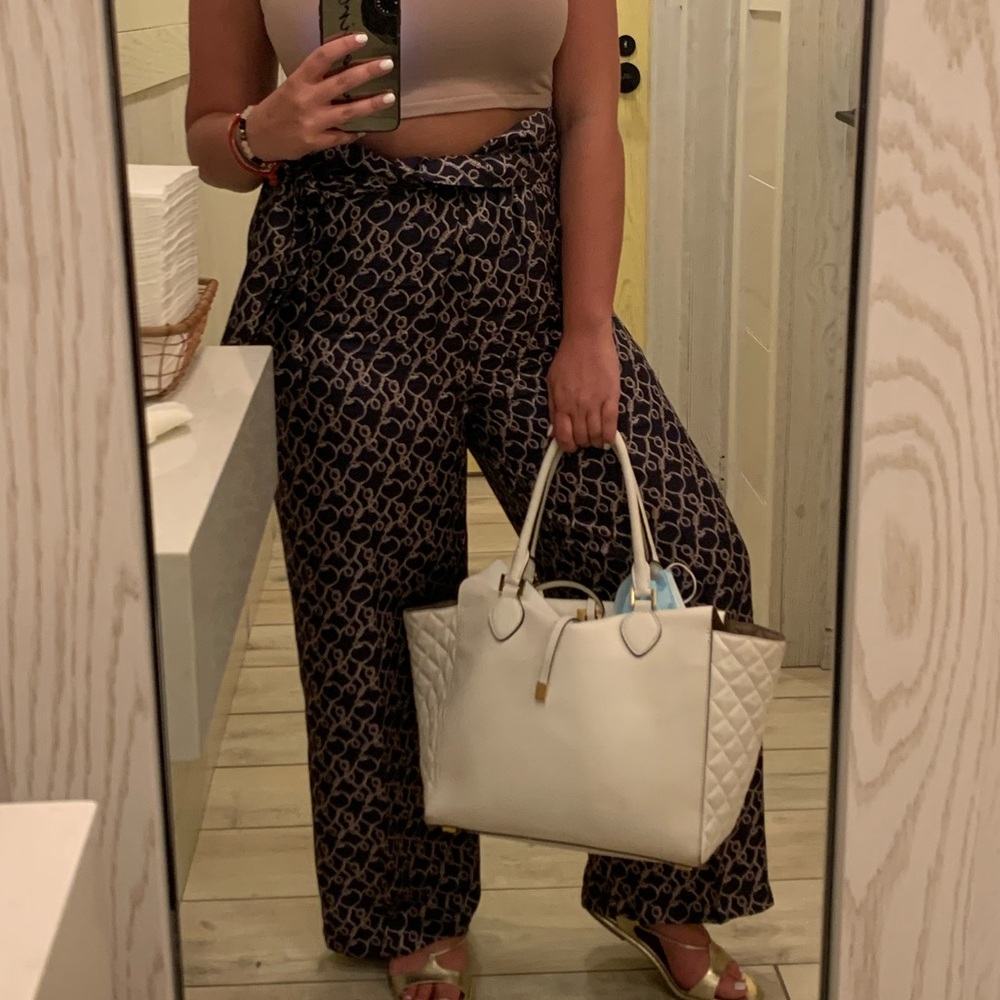 Philip Lim 3.1 Paper Bag Waist Silk Trousers